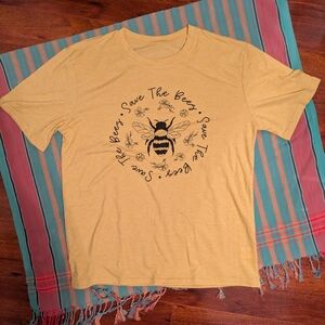 Yellow Graphic Bee T-Shirt